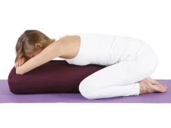 Bolster De Yoga Ovale EPEAUTRE 100 % Coton Bio 60 Cm X15 Cm X 30 Cm Bleu -Yoga Boutique bolster de yoga ovale epeautre 100 coton bio 60 cm x15 cm x 30 cm 1649062935624ab41736732