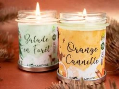 Bougie Balade En Forêt 150g -Yoga Boutique bougie balade en foret 1669277573637f27857221d