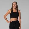 Brassiere De Yoga Glamour - Bio Noir Noir XS - 36 -Yoga Boutique brassiere de yoga glamour bio 16352416536177ceb5e6d99