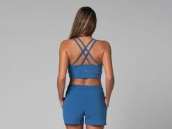 Brassiere De Yoga Glamour - Bio Bleu Bleu XS - 36 -Yoga Boutique brassiere de yoga glamour bio 16352420396177d037a2c97