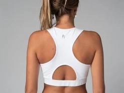 Brassière De Yoga Sport - Bio Blanc Blanc XS -Yoga Boutique brassiere de yoga sport bio 163515503161767c57eeeaf