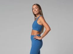 Brassière De Yoga Sport - Bio Bleu Bleu XS - 36 -Yoga Boutique brassiere de yoga sport bio 163516313361769bfd268f3