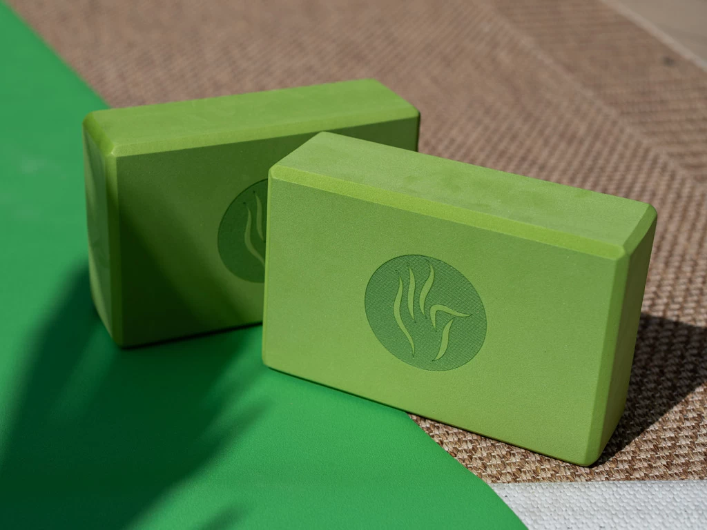 Brique De Yoga Eva - 23 X 15 X 7.6 Cm Vert 1 Brique 4 Brique De Yoga Eva - 23 X 15 X 7.6 Cm Vert 1 Brique – Image 2