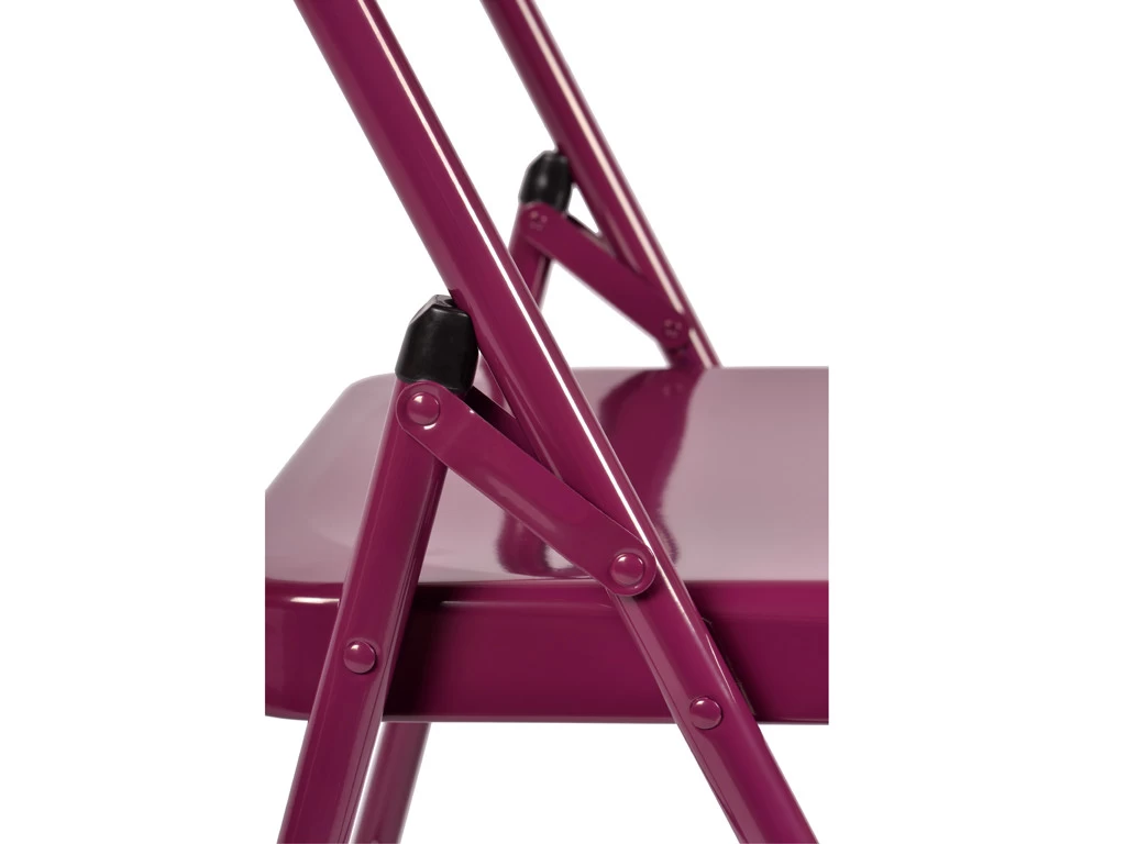 Chaise De Yoga Standard 2 Barres Prune 6 Chaise De Yoga Standard 2 Barres Prune – Image 4