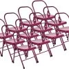 Chaise De Yoga Standard 2 Barres Prune Lot De 12 -Yoga Boutique chaise de yoga standard 2 barres prune 1704976377659fdff99fb2b