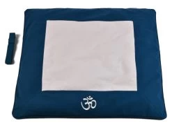 Coffret Tapis De Méditation Complet Bleu/Ecru Orion -Yoga Boutique coffret tapis de meditation complet bleu ecru 170082792465609314071c2