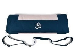 Coffret Tapis De Méditation Complet Bleu/Ecru Orion -Yoga Boutique coffret tapis de meditation complet bleu ecru 170082792865609318269b5
