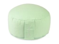 Coussin De Méditation Lotus 100% Coton Bio Vert Pastel