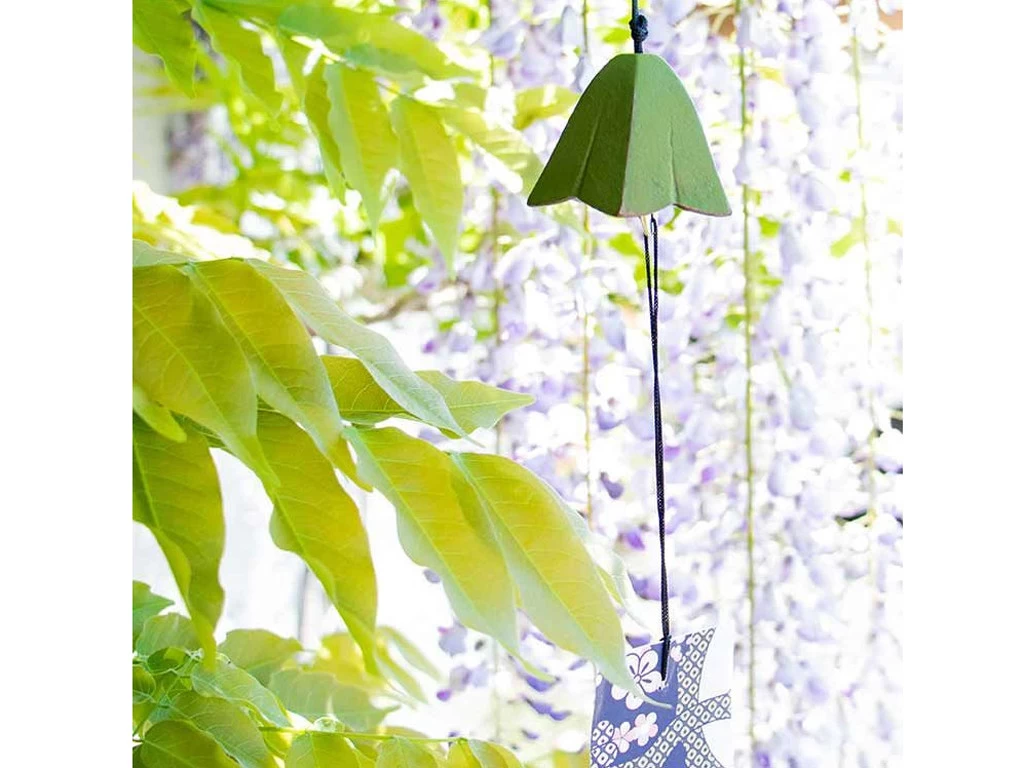 Jouet Du Vent Campanule Vert 4 Jouet Du Vent Campanule Vert – Image 2
