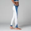Legging De Yoga Bi-colore - Bio Blanc Blanc XS - 36
