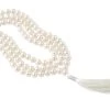 Mala 108 Perles Blanches Naturelles - 8mm -Yoga Boutique mala 108 perles blanches naturelles 8mm 1535912795