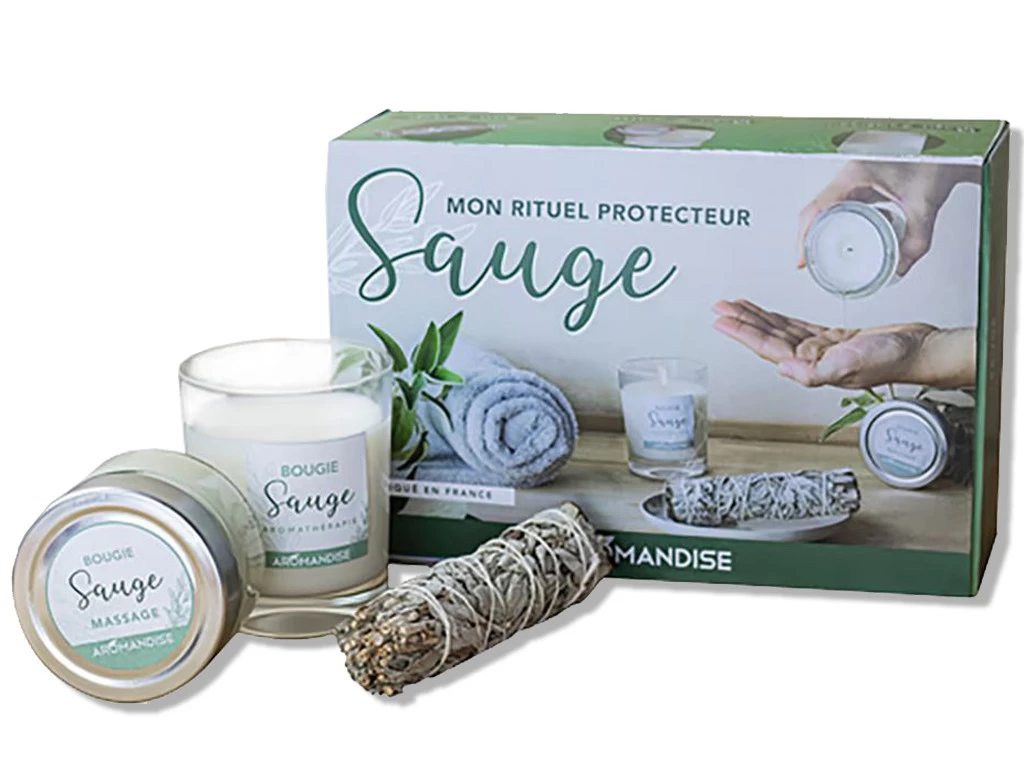 Mon Rituel Protecteur Sauge Coffret 4 Mon Rituel Protecteur Sauge Coffret – Image 2