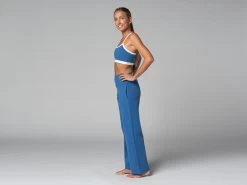 Pantalon De Yoga Femme Jazzy - Bio Bleu Bleu XS - 34 -Yoga Boutique pantalon de yoga femme jazzy bio 163584726761810c638b744