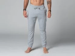 Pantalon De Yoga Homme Jogger - Bio Gris Gris S - 38/40