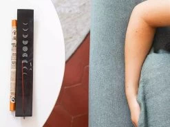 Porte Encens Kaya Lune L. 26 X L. 4 X H. 3 CM. -Yoga Boutique porte encens kaya lune 170618876565b25fdd5f655