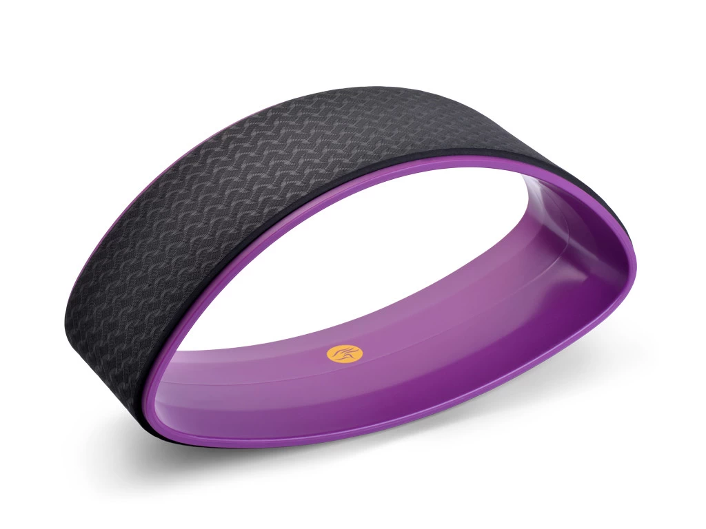 Roue Yoga Tri-Wheel - Prune/Noir L38cm X L13cm X H20cm 4 Roue Yoga Tri-Wheel - Prune/Noir L38cm X L13cm X H20cm – Image 2