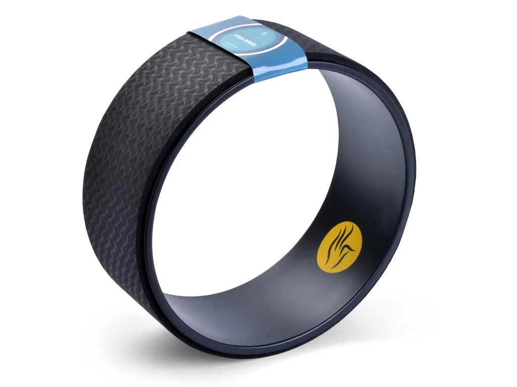 Roue Yoga - Noir 32cm X 13cm 3 Roue Yoga - Noir 32cm X 13cm