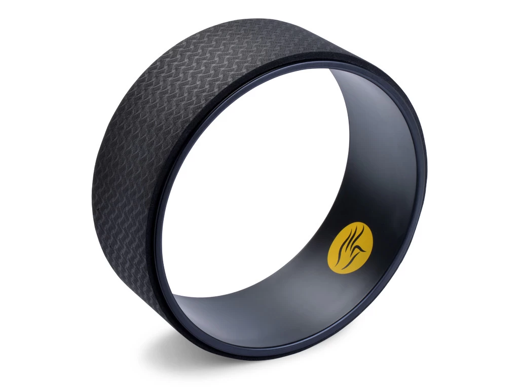 Roue Yoga - Noir 32cm X 13cm 4 Roue Yoga - Noir 32cm X 13cm – Image 2