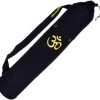 Sac à Tapis De Yoga 100% Coton Bio 90cm X 15cm Noir -Yoga Boutique sac a tapis de yoga 100 coton bio 90cm x 15cm 16042264125f9e8d6c7f9cc