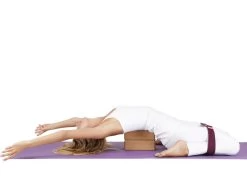 Sangle De Yoga 100% Coton Bio Boucle 1/2 Lune Prune -Yoga Boutique sangle de yoga 100 coton bio boucle 1 2 lune prune 5b8dc8ce98246