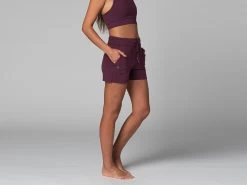 Short De Yoga Cool - Bio Prune Prune XS - 36 -Yoga Boutique short de yoga cool bio 1635845876618106f4e1ab5