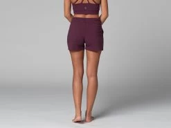 Short De Yoga Cool - Bio Prune Prune XS - 36 -Yoga Boutique short de yoga cool bio 1635845886618106fe59128