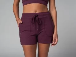 Short De Yoga Cool - Bio Prune Prune XS - 36 -Yoga Boutique short de yoga cool bio 16358459026181070e5bb48