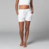 Short De Yoga Cool - Bio Blanc Blanc XS - 36 -Yoga Boutique short de yoga cool bio 16358465406181098c6e1ad