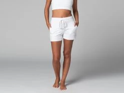 Short De Yoga Cool - Bio Blanc Blanc XS - 36