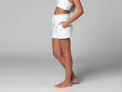 Short De Yoga Cool - Bio Blanc Blanc XS - 36 -Yoga Boutique short de yoga cool bio 163584666361810a07df4b8