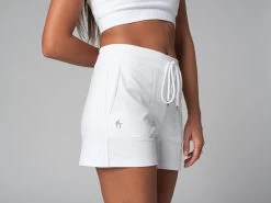 Short De Yoga Cool - Bio Blanc Blanc XS - 36 -Yoga Boutique short de yoga cool bio 163584669161810a23ae8e0