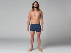 Short Homme Traditionnel Iyengar - Coton Bio Bleu Bleu S - 38/40 -Yoga Boutique short homme traditionnel iyengar coton bio 1635426389617aa055bdbc9
