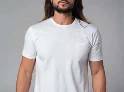T-Shirt Tapan Manches Courtes 100% Bio Blanc Blanc S - 38/40 -Yoga Boutique t shirt tapan manches courtes 100 bio 1635410544617a62705fc48