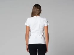 T-Shirt TARA M/C Ras Du Cou - Bio Blanc Blanc XS - 36 -Yoga Boutique t shirt tara m c ras du cou bio 163525584561780625c1607