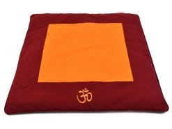 Kit Tapis De Méditation Tibétain Bordeaux/Orange Safran Centaure -Yoga Boutique tapis de meditation 1700744903655f4ec718a8b