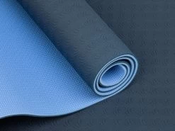 Tapis De Yoga Eco-Terre 183 Cm X 60 Cm X 6 Mm Bleu -Yoga Boutique tapis de yoga eco terre 183 cm x 60 cm x 6 mm 167344067563beada3f26b1