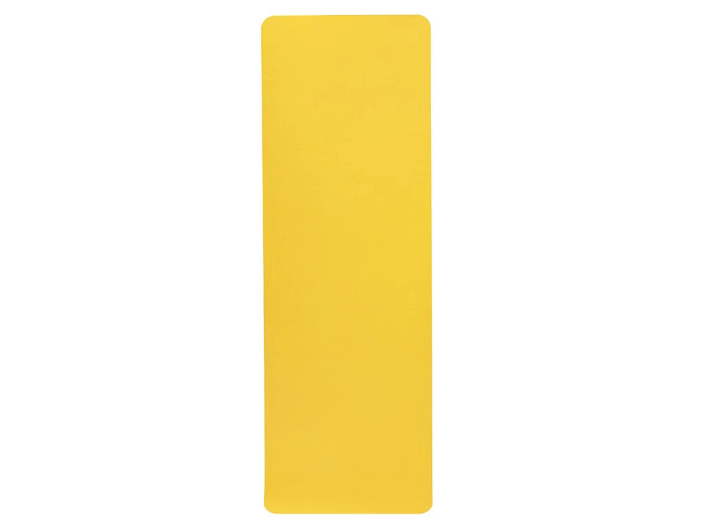 Tapis De Yoga Eco-Terre 183 Cm X 60 Cm X 6 Mm Jaune 5 Tapis De Yoga Eco-Terre 183 Cm X 60 Cm X 6 Mm Jaune – Image 3