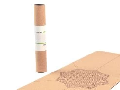 Tapis De Yoga En Liège FLEUR DE VIE 185 Cm X 66 Cm X 4 Mm -Yoga Boutique tapis de yoga en liege fleur de vie 163793829461a0f4766a797