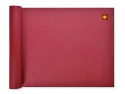 Tapis De Yoga Large-Mat 183cm/220cmx80cmx4.5mm Bordeaux 183cm