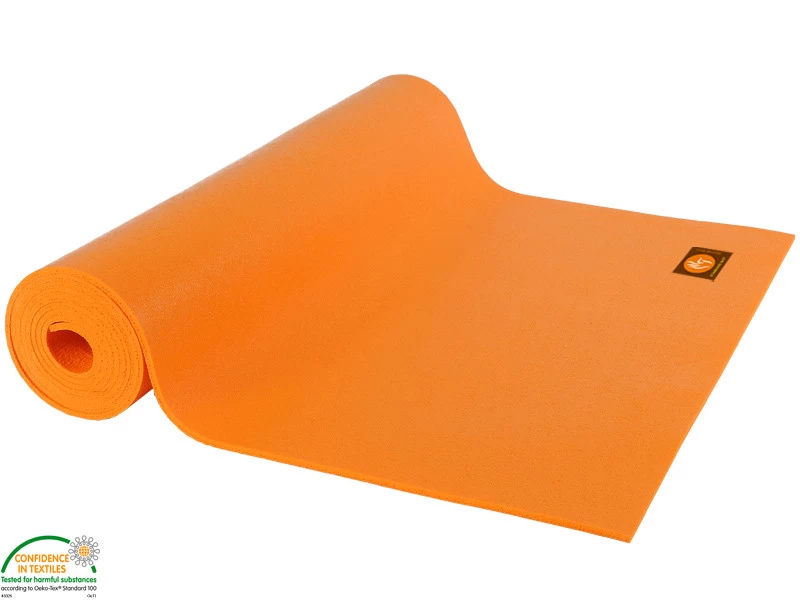 Tapis De Yoga Large-Mat 183cm/220cmx80cmx4.5mm Orange Safran 183cm 4 Tapis De Yoga Large-Mat 183cm/220cmx80cmx4.5mm Orange Safran 183cm – Image 2