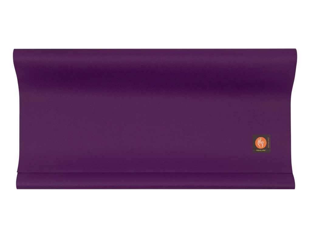 Tapis De Yoga Travel-Mat - Prune 185 Cm X 65 Cm X 1,3 Mm 6 Tapis De Yoga Travel-Mat - Prune 185 Cm X 65 Cm X 1,3 Mm – Image 4