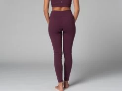 Yoga Legging Pocket - Bio Prune Prune XS - 36 -Yoga Boutique yoga legging pocket bio 16358486066181119ec3806