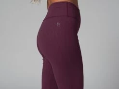 Yoga Legging Pocket - Bio Prune Prune XS - 36 -Yoga Boutique yoga legging pocket bio 1635848667618111db06bfc