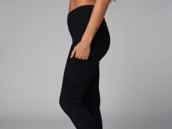 Yoga Legging Pocket - Bio Noir Noir XS - 36 -Yoga Boutique yoga legging pocket bio 163584872861811218af529