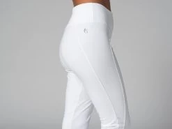 Yoga Legging Pocket - Bio Blanc Blanc XS - 36 -Yoga Boutique yoga legging pocket bio 16358488216181127511407