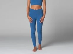 Yoga Legging Pocket - Bio Bleu Bleu XS - 36