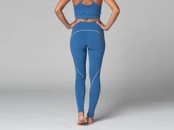 Yoga Legging Sport - Bio Bleu Bleu XS - 36 -Yoga Boutique yoga legging sport bio 1635850158618117ae00ba0
