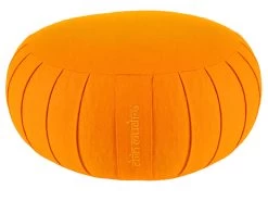 Zafu Standard 100% Coton Bio Kapok Orange Safran - Presque Parfaits
